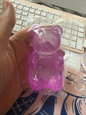 Purple Gummy Bear Squishy